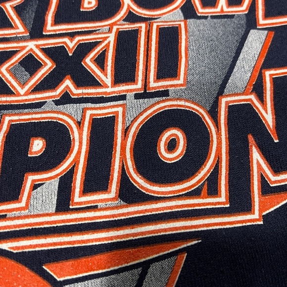 Vintage Denver Broncos Super Bowl XXXII NFL Football Crewneck Sweatshirt - Picture 4 of 4